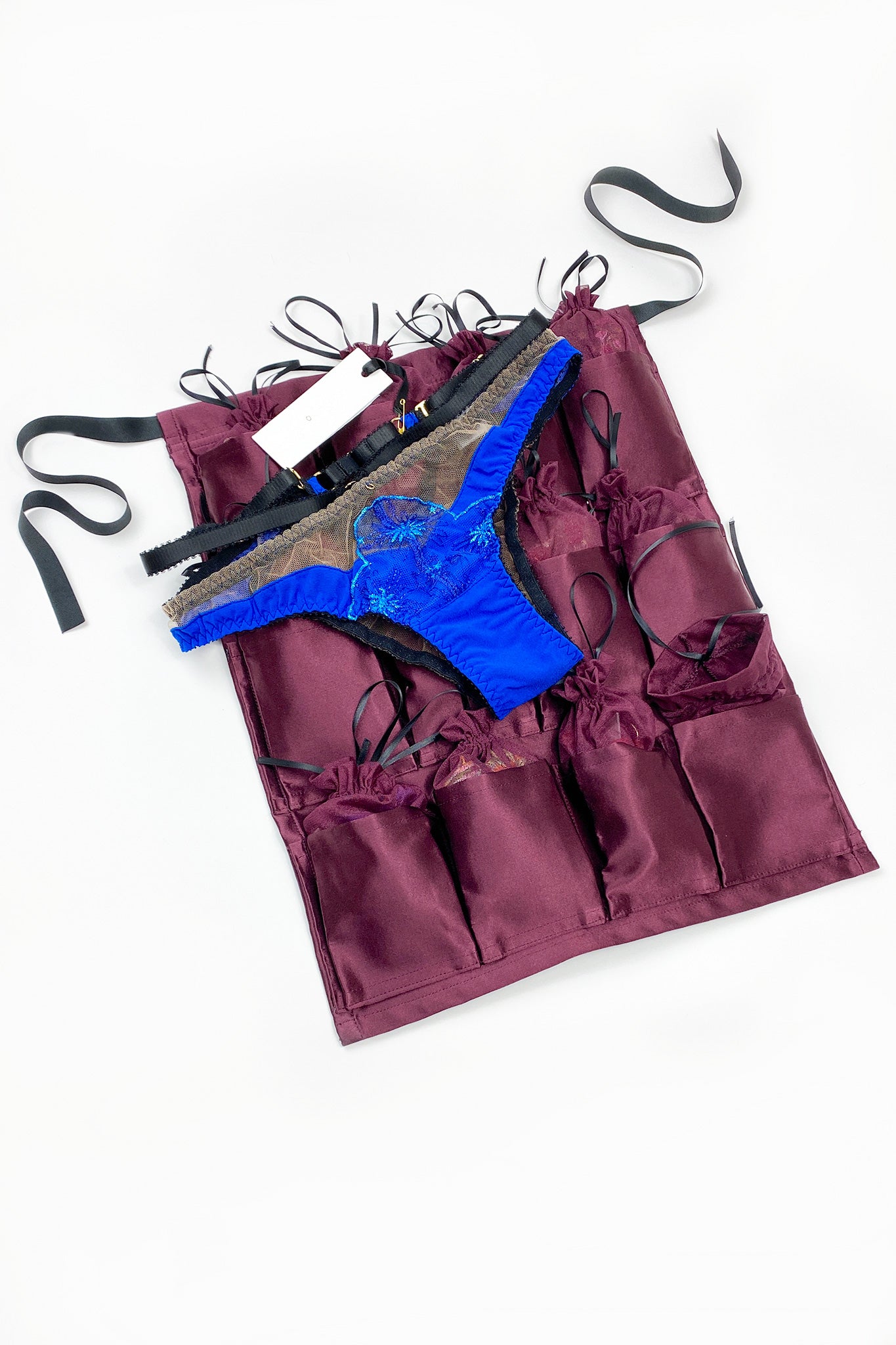 Luxury Lingerie Advent Calendar for Women with 12 Days Countdown Silk