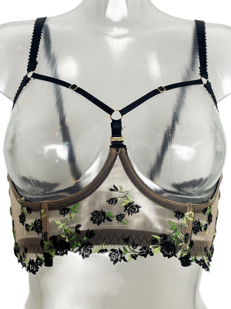 Charlotte Noir Cupless Bra SS7263 / SS7256 / SS7261 / SS7262