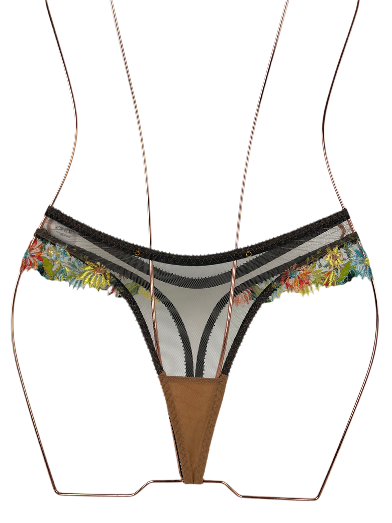 Sally Daisy High Cut Thong SS8085