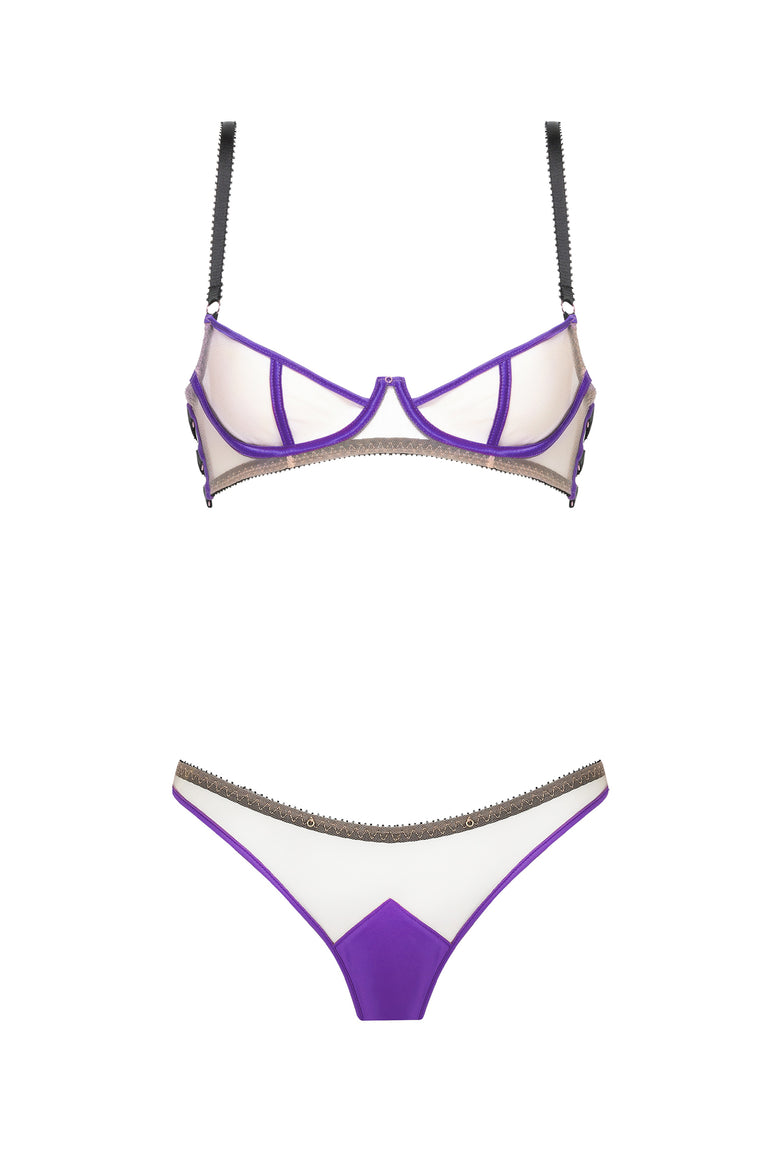 Barbie Amethyst Quarter Cup Bra