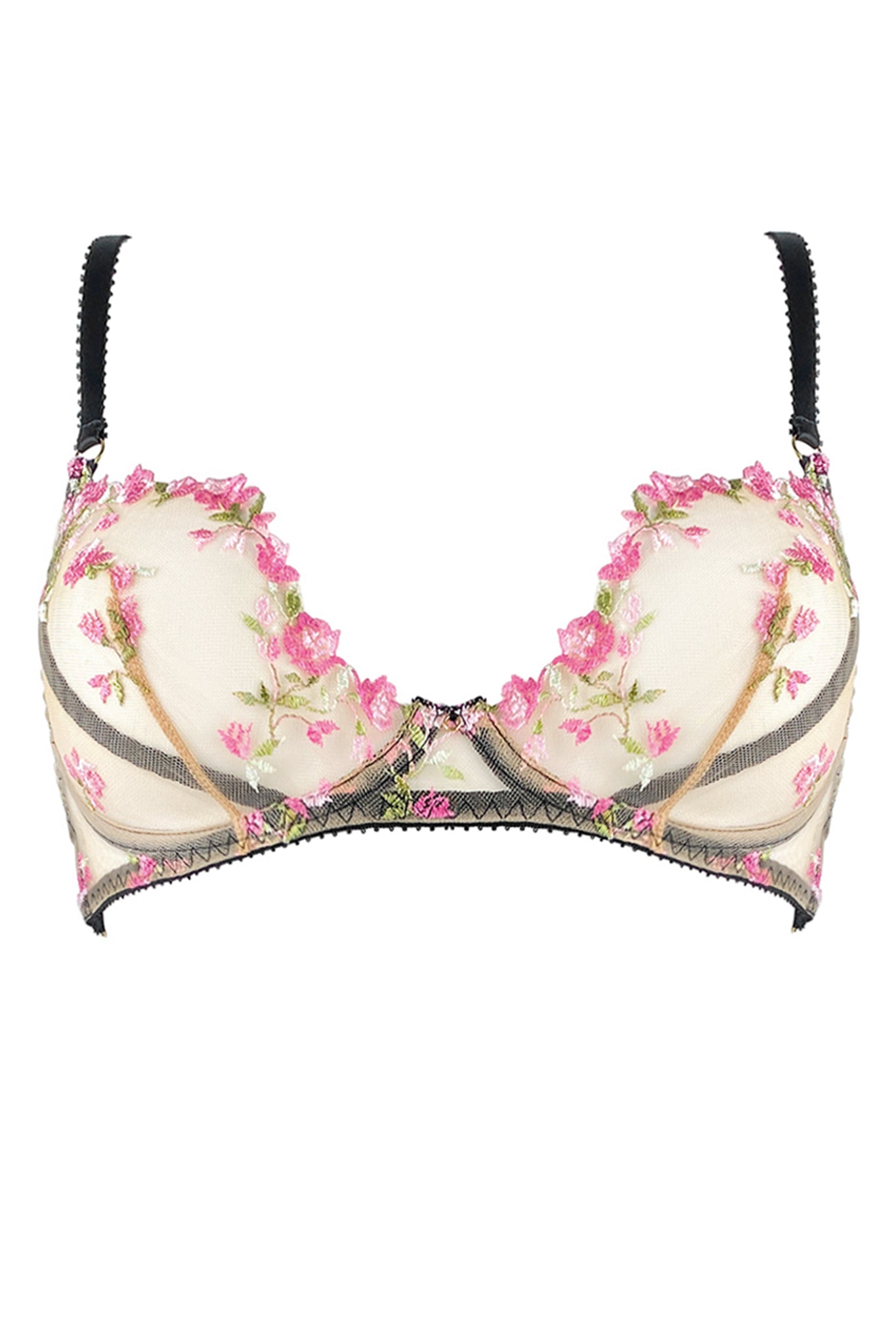 victoria’s Secret pink pushup bra Size 36C VS Plum Delight Shine Straps 