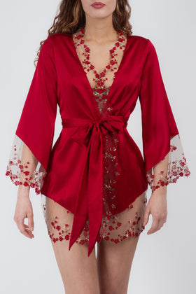 Charlotte Silk Kimono