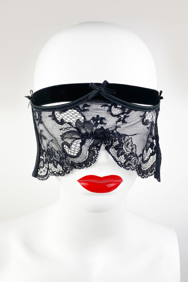 Noir Lace Eye Mask