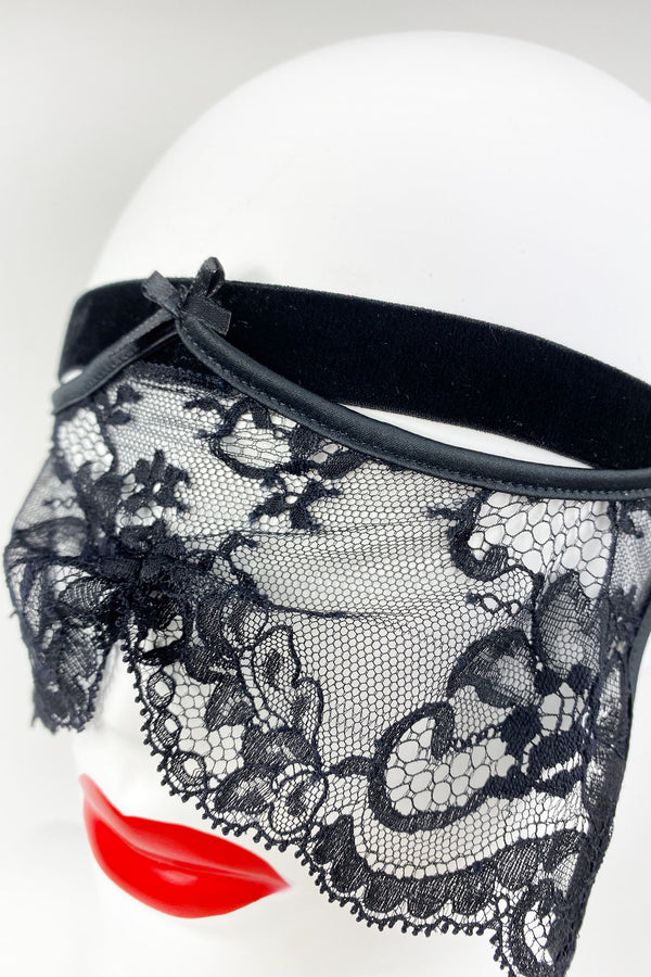 Noir Lace Eye Mask