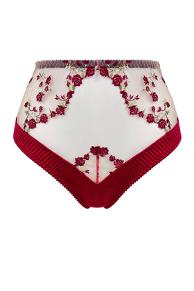 Charlotte Silk High Waist Brief