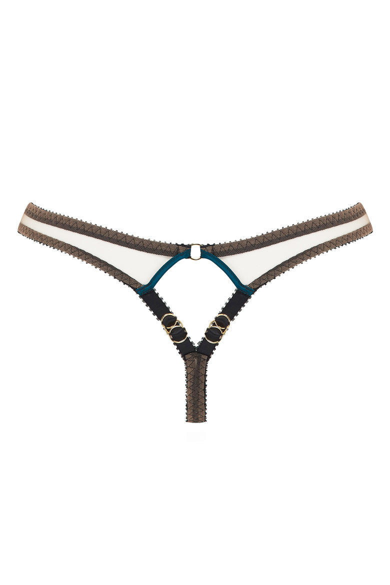 Amelie Silk Thong