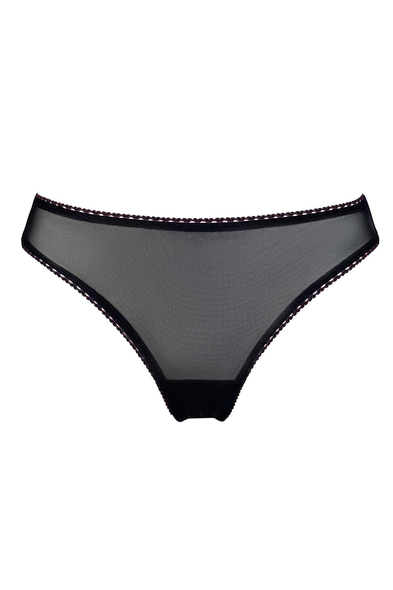 Amour black luxury lingerie bottoms 