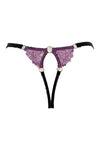 Tamara Purple Thong SSS1344