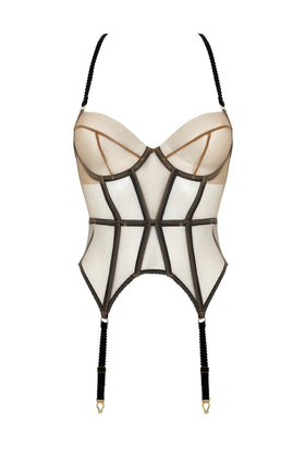 Marinette Three Piece Cup Illusion Basque