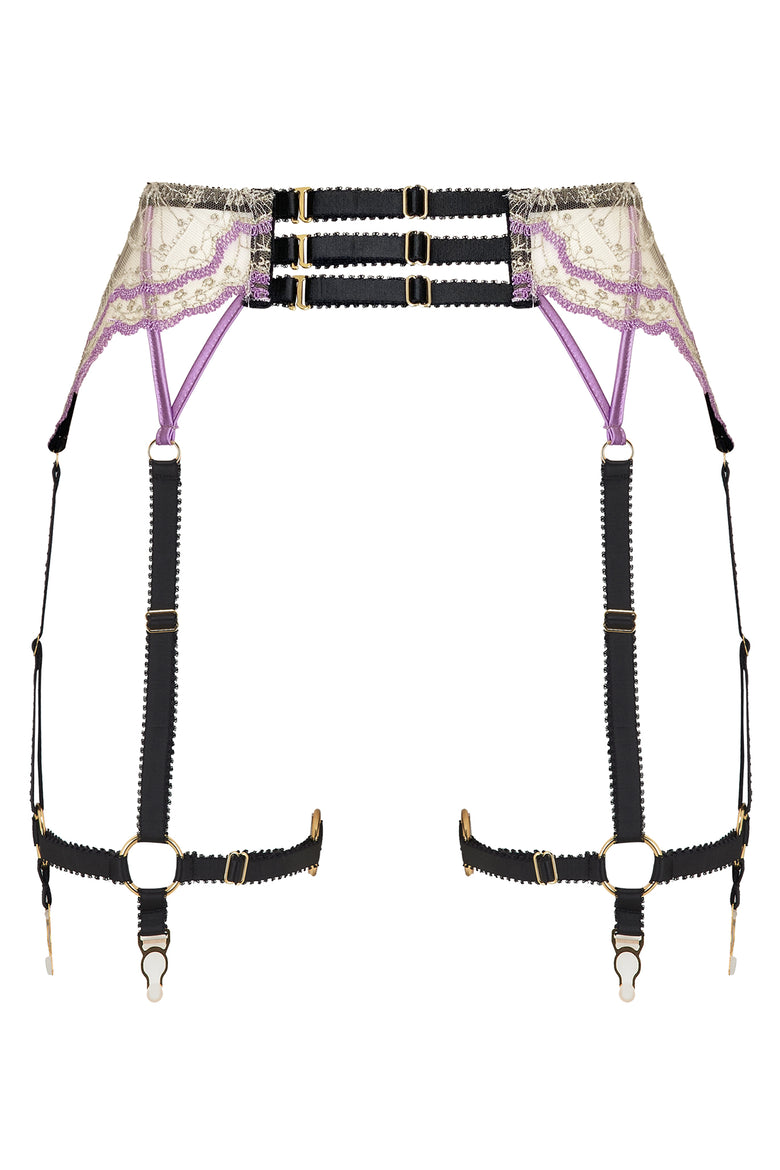 Abi Amethyst Argent Suspender