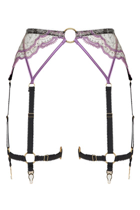 Abi Amethyst Argent Suspender