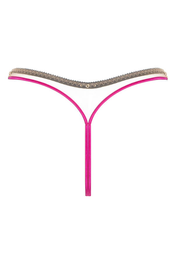 Barbie Fuchsia High Cut Thong