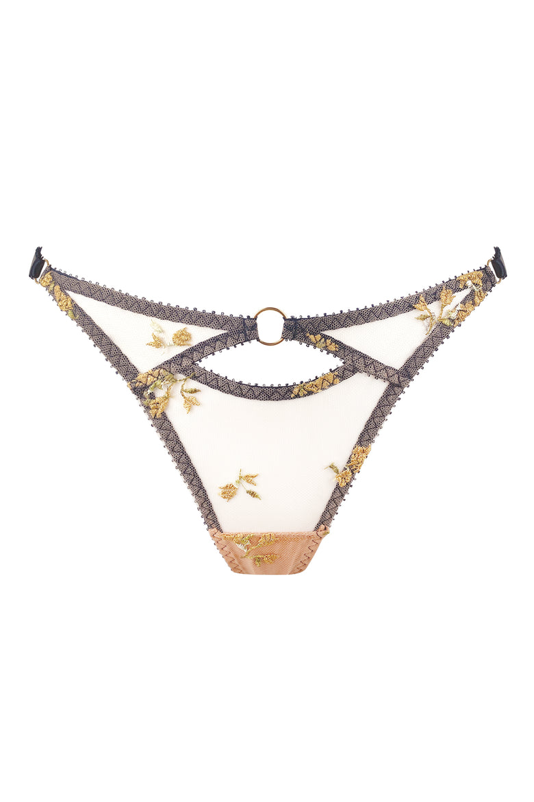 Charlotte en Or Sustainable Thong