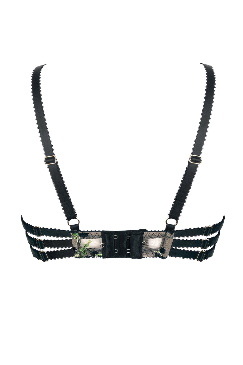 Charlotte Noir Sustainable Bra