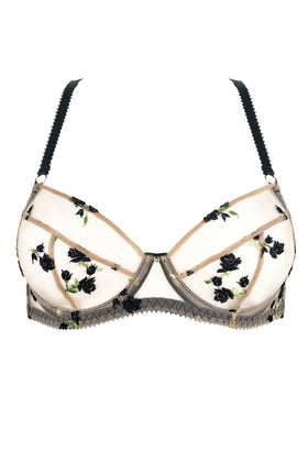 Charlotte Noir Sustainable Bra