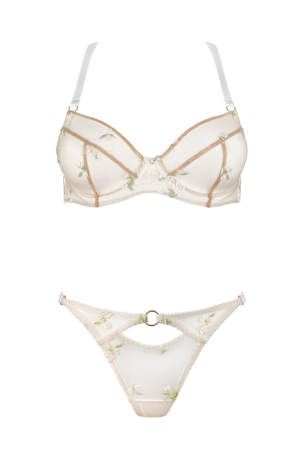 Charlotte Ivory Sustainable Bra