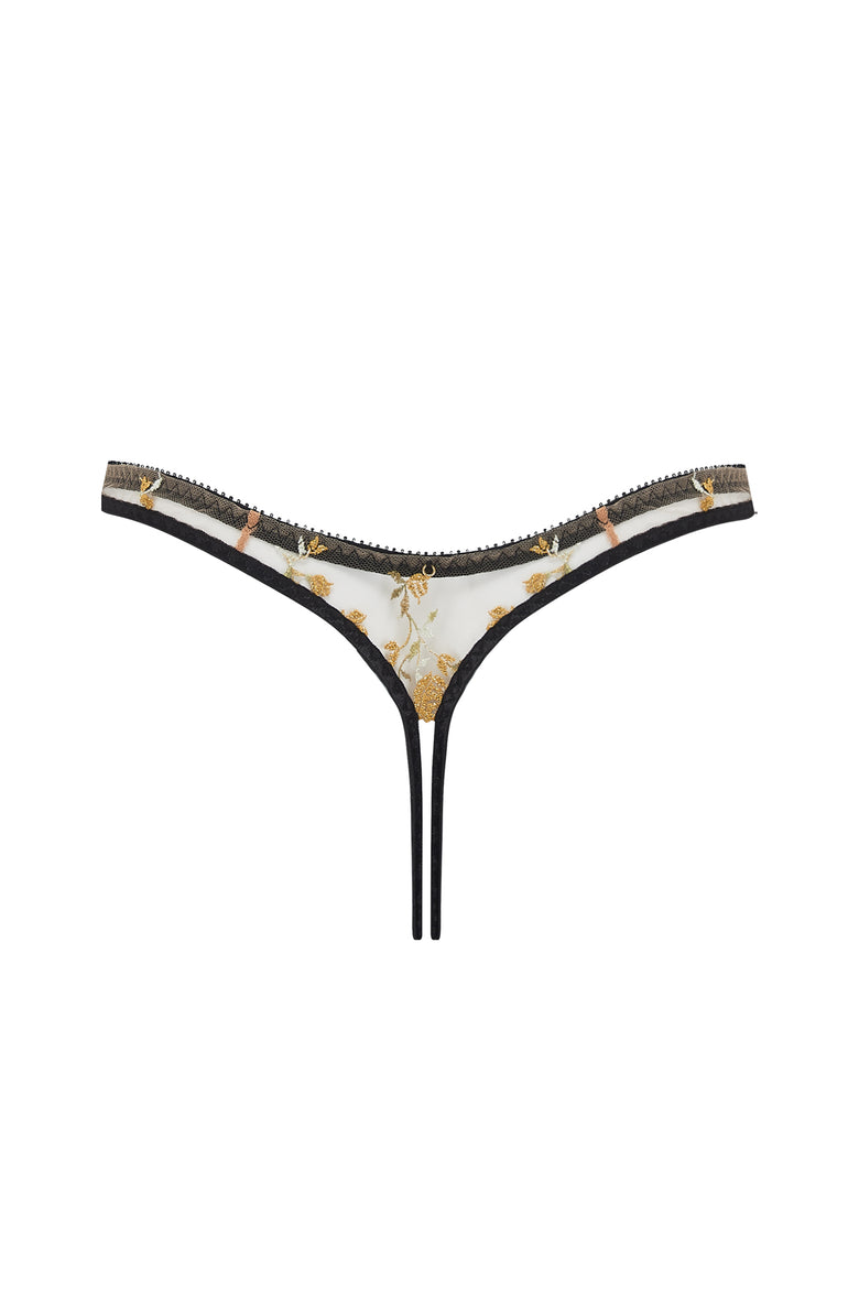 Charlotte en Or High Cut Thong by Edge o' Beyond