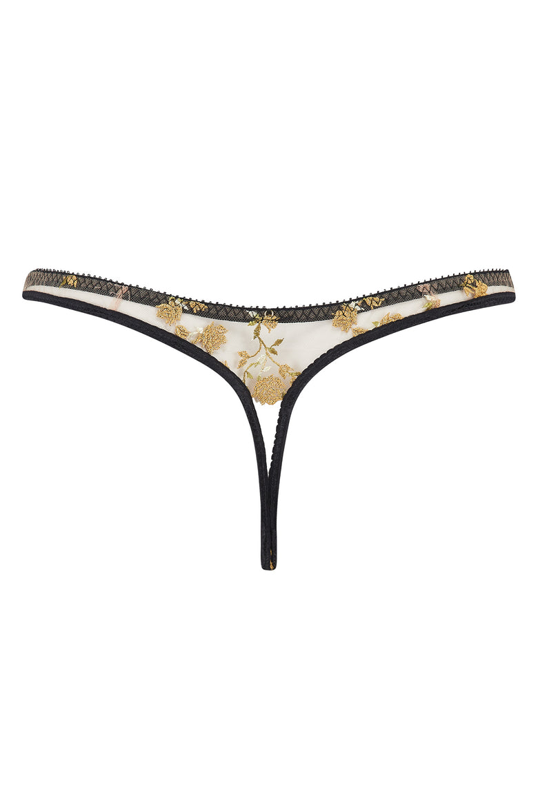 Edge o' Beyond Charlotte En Or Thong