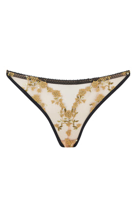 Edge o' Beyond Charlotte En Or Thong