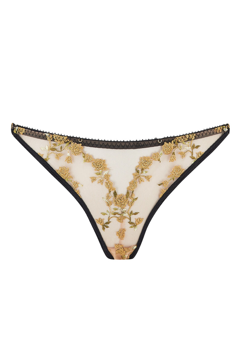 Edge o' Beyond Charlotte En Or Thong