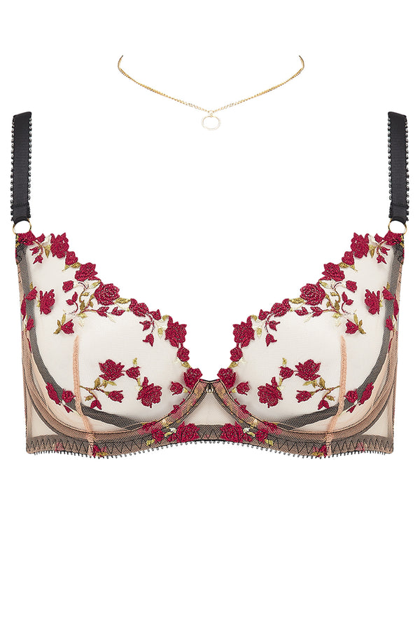 Edge o' Beyond Charlotte en Rouge Brilliant Bra