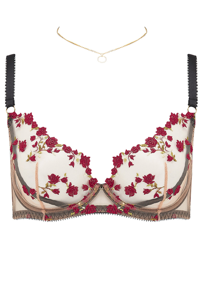 Edge o' Beyond Charlotte en Rouge Brilliant Bra