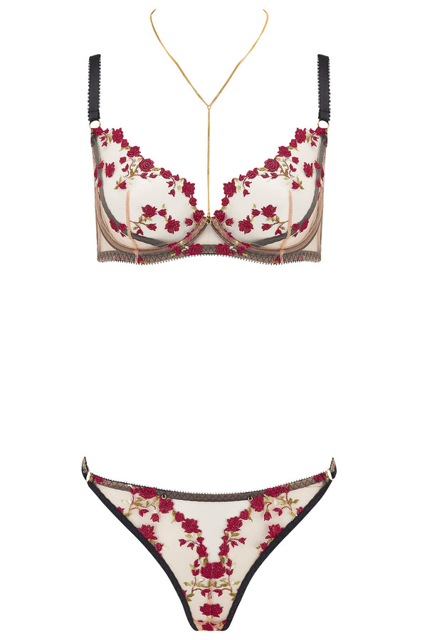 Edge o' Beyond Charlotte en Rouge Brilliant Bra