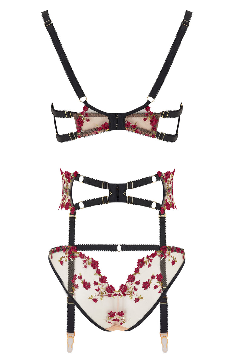 Edge o' Beyond Charlotte en Rouge Brilliant Bra