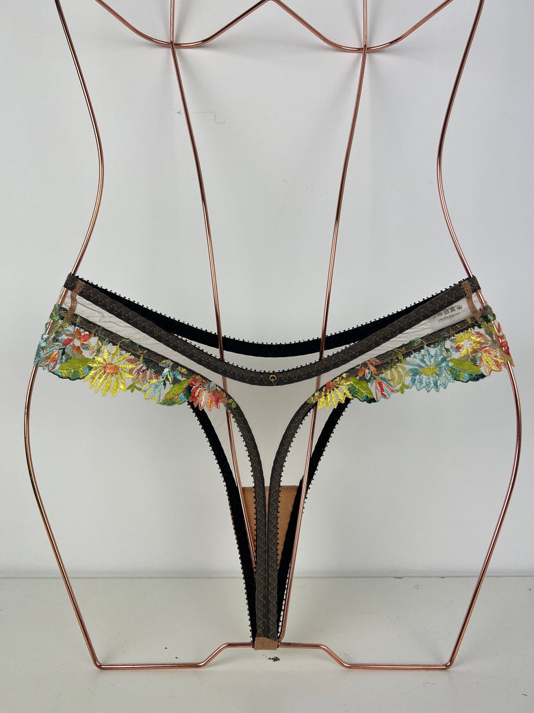 Sally Daisy High Cut Thong SS8085