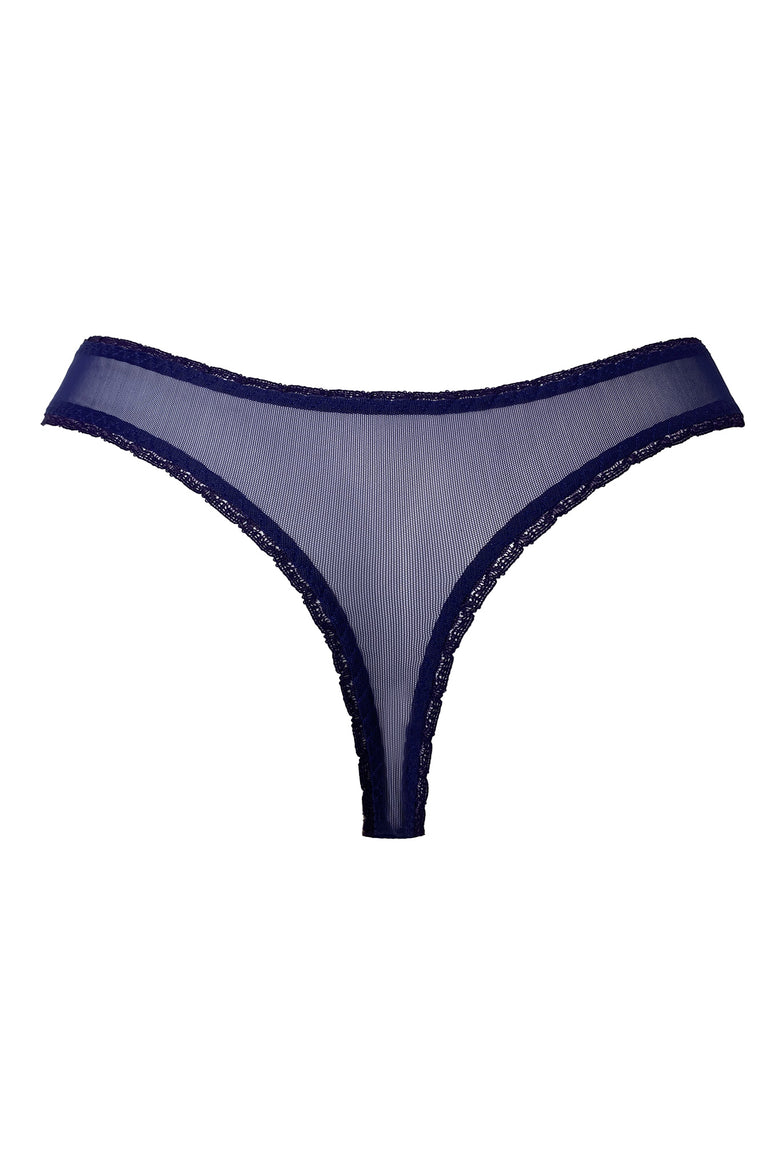 Elly Midnight Blue Thong