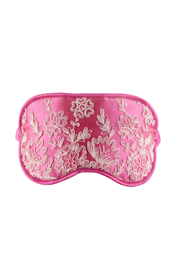 Adaora Silk + Embroidery Eye Mask