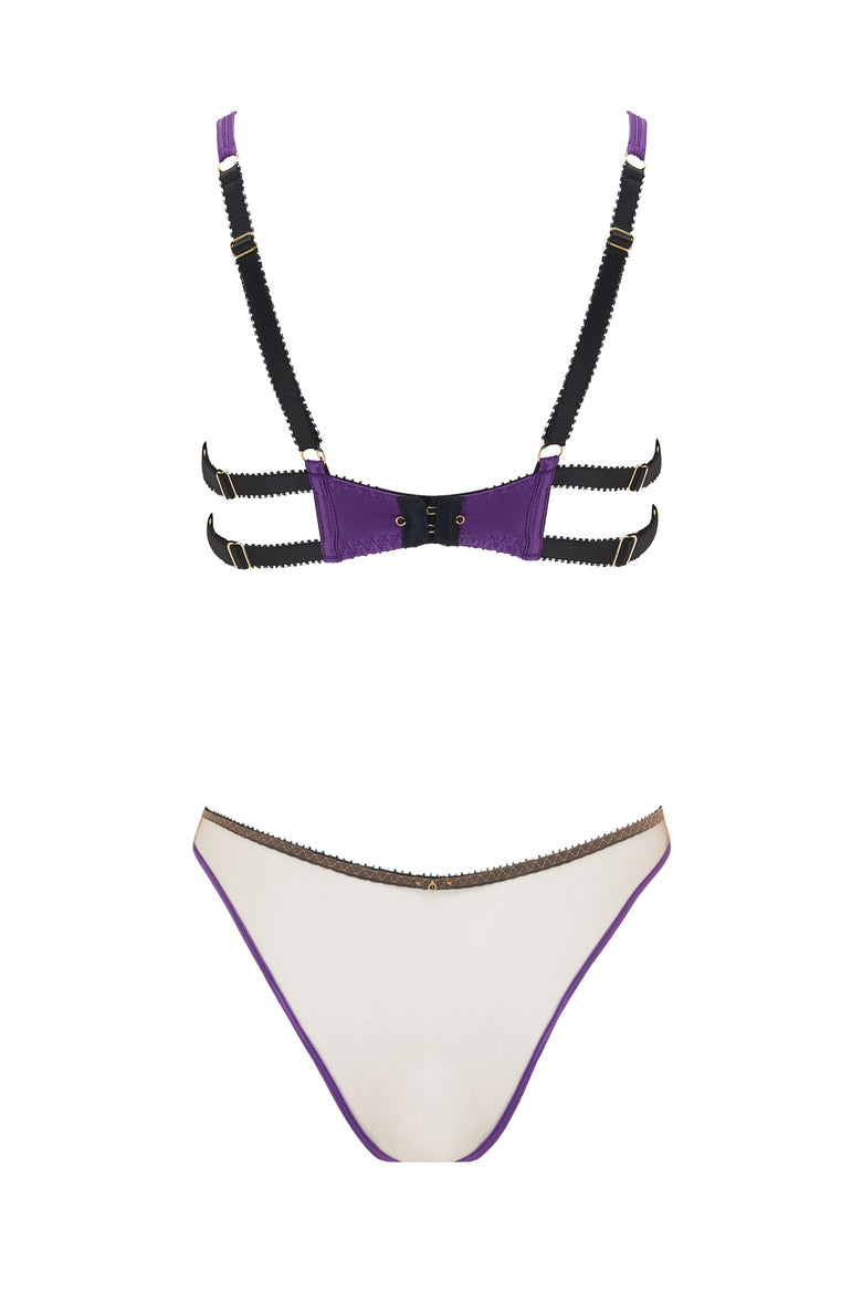 Barbie Amethyst High Cut Brief