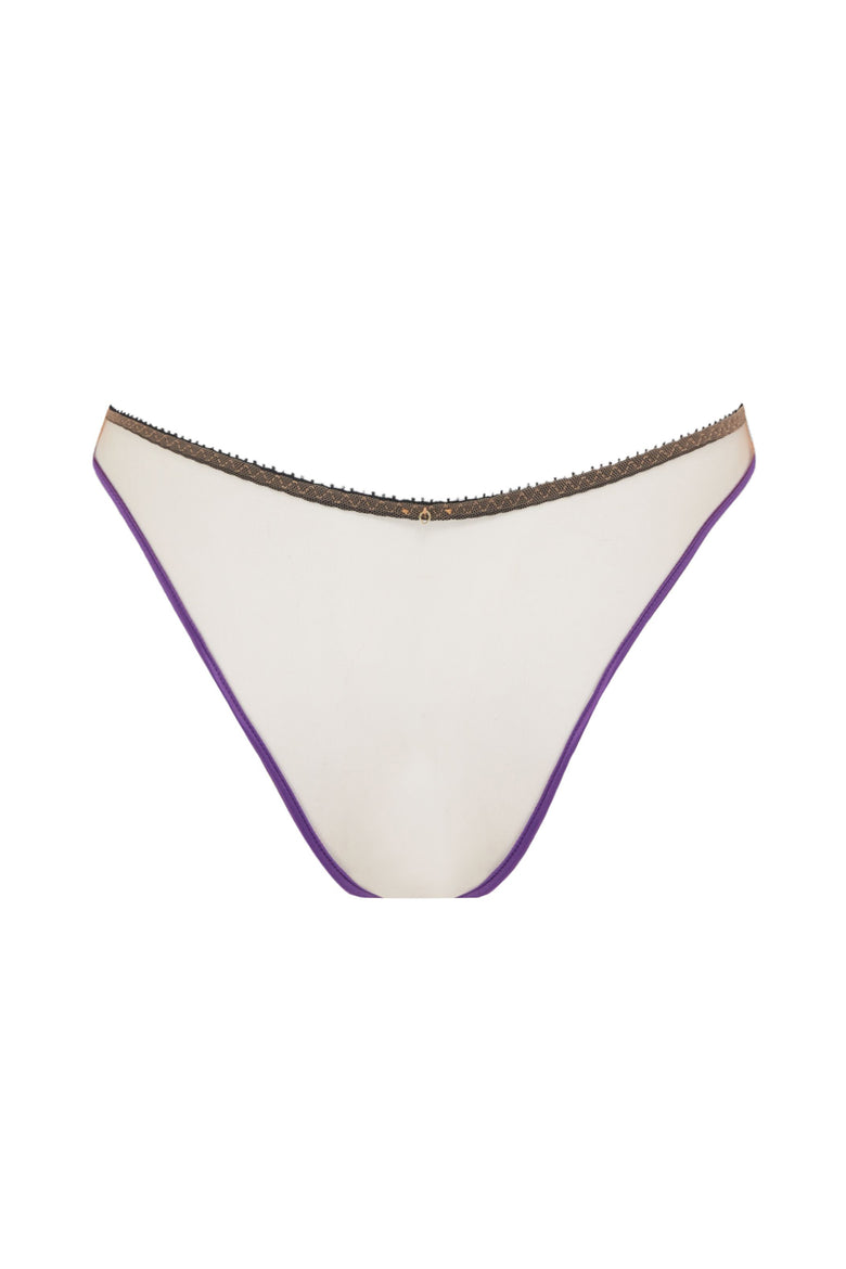 Barbie Amethyst High Cut Brief