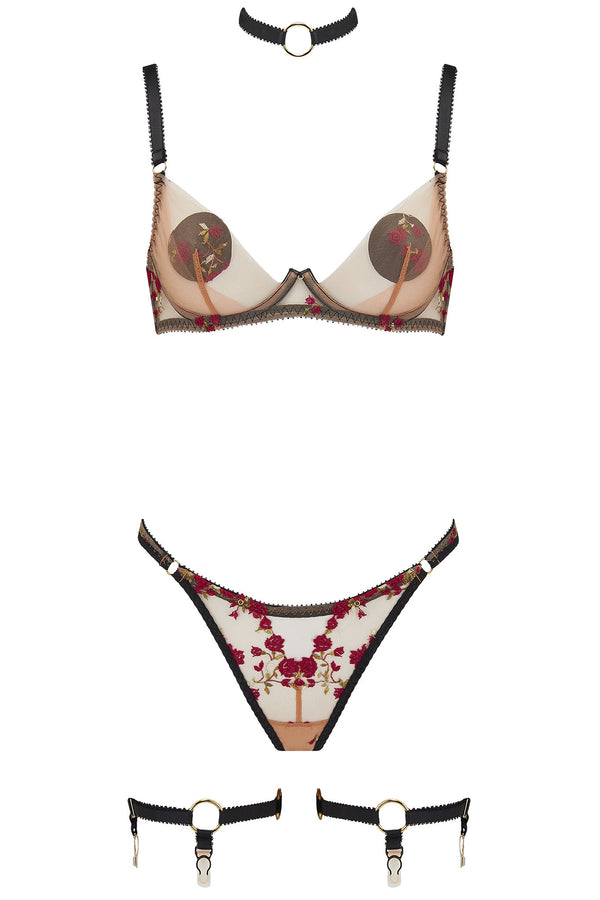 Charlotte Illusion Bra by Edge o' Beyond