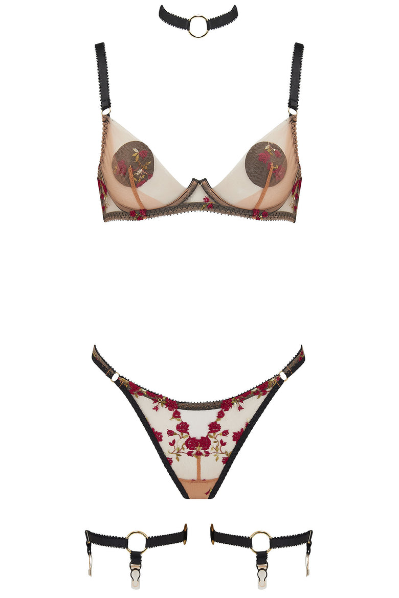 Charlotte Illusion Bra by Edge o' Beyond