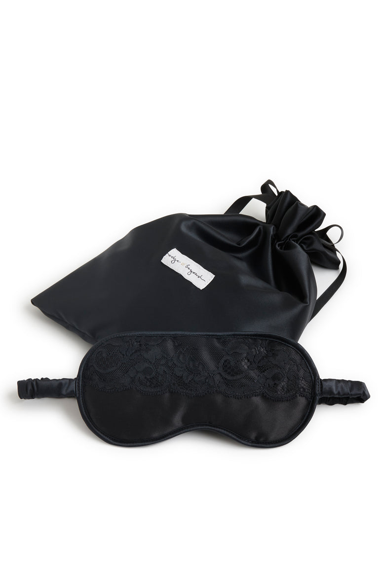 Cherish Silk + Lace Eye Mask