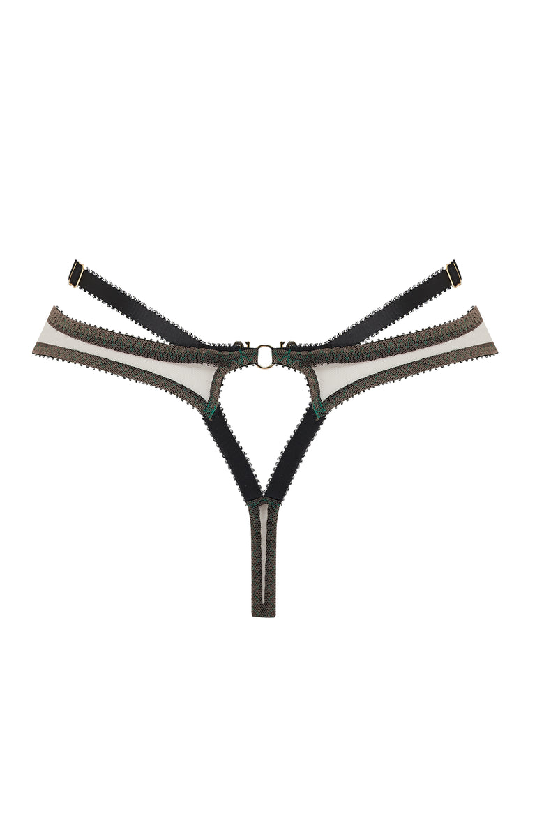 Sally High Cut Thong