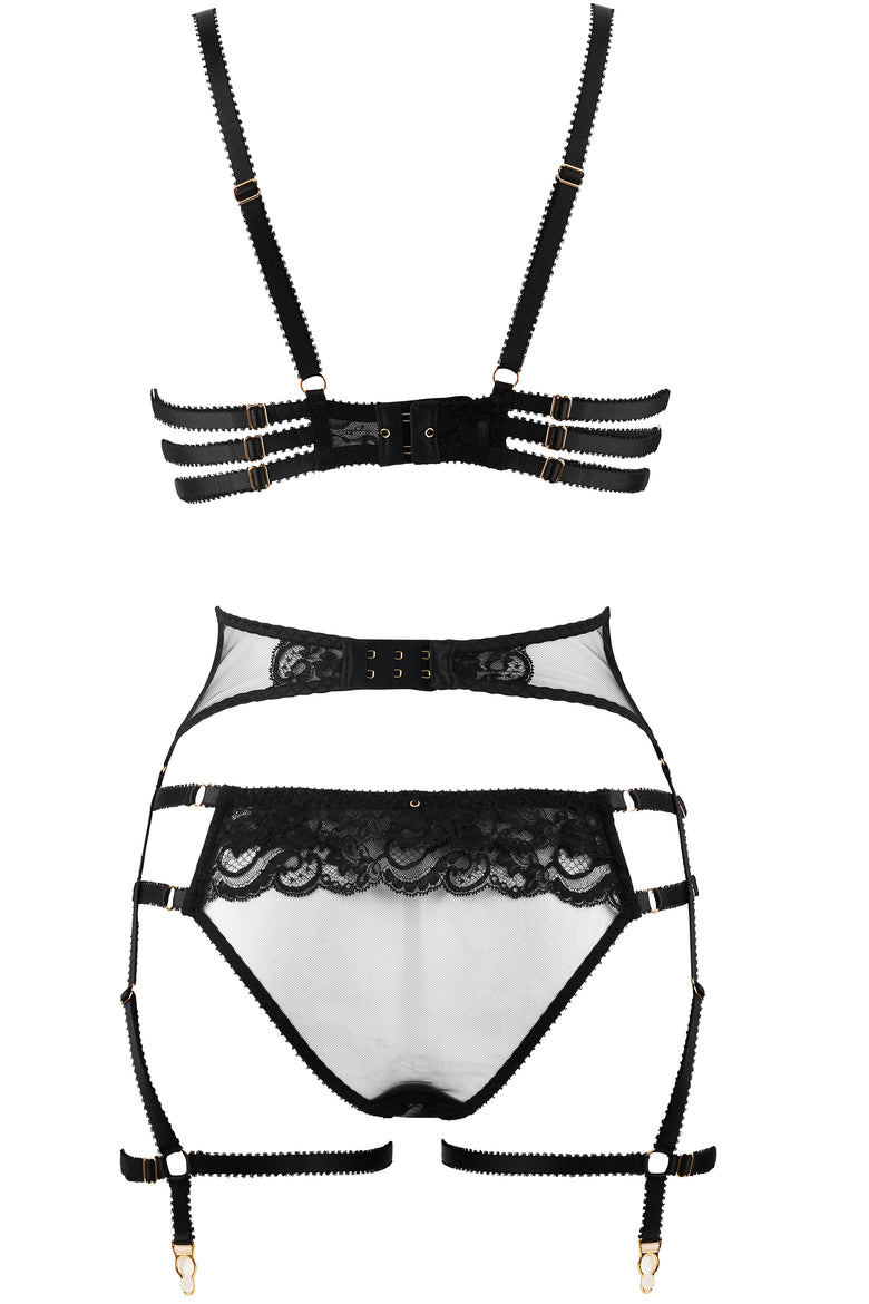 Tamara Noir Suspender