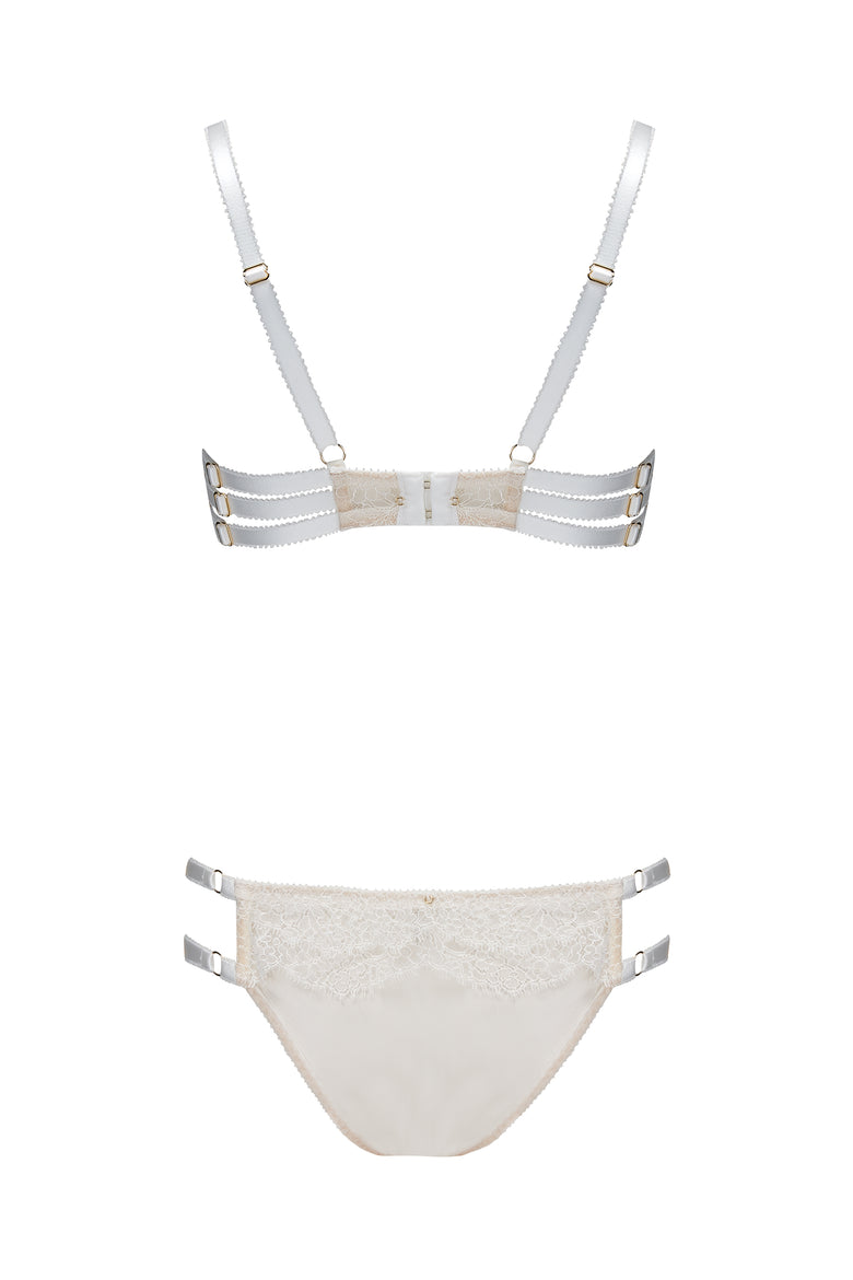 Tamara Ivory Peep Bra